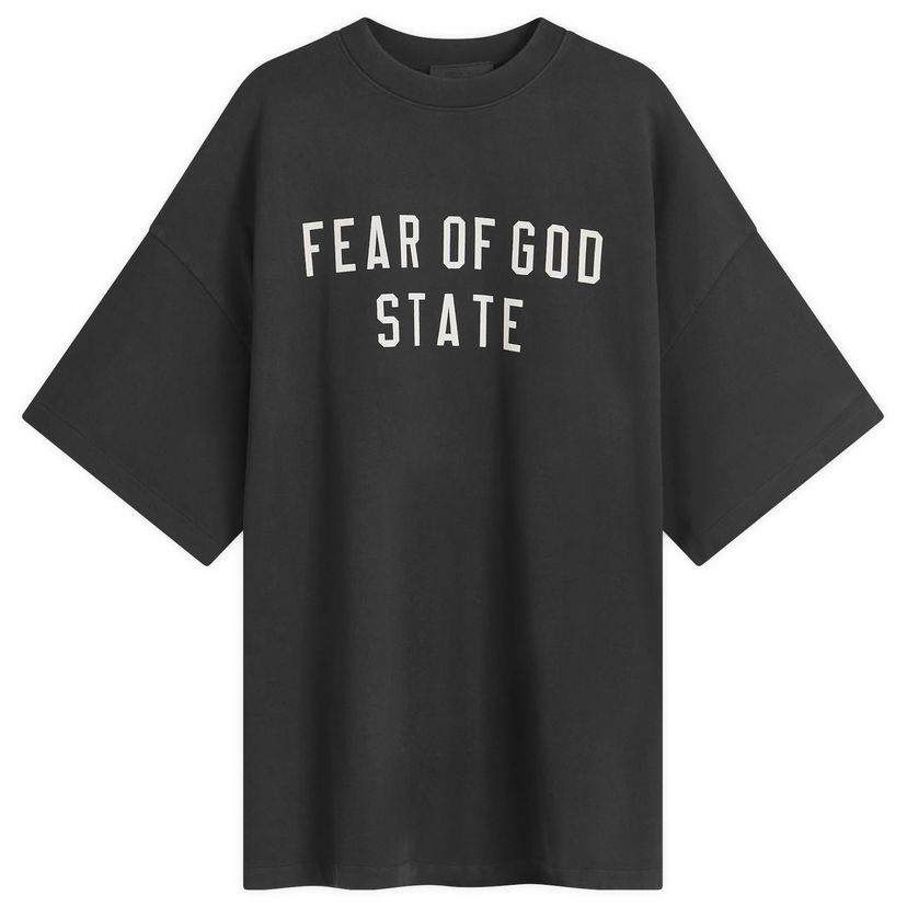 Majica Fear of God Heavy Crewneck T-Shirt Črna | 125BT242000F