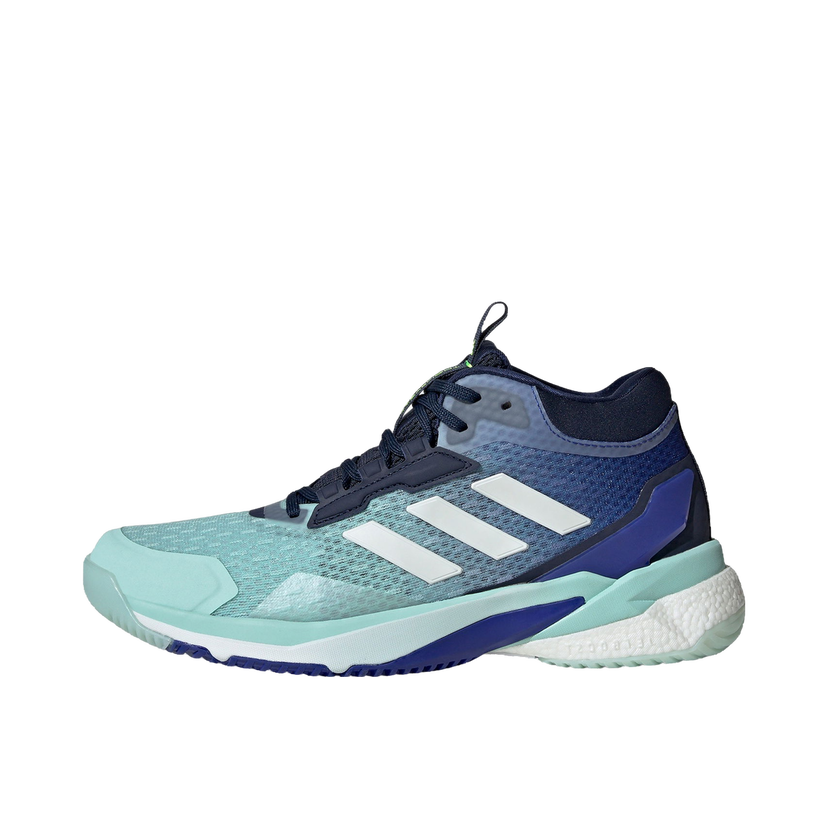 Superge in čevlji adidas Performance Crazyflight 5 Mid Indoor Semi Flash Aqua Zero Metalic Lucid Blue W Turkizna | IF9257