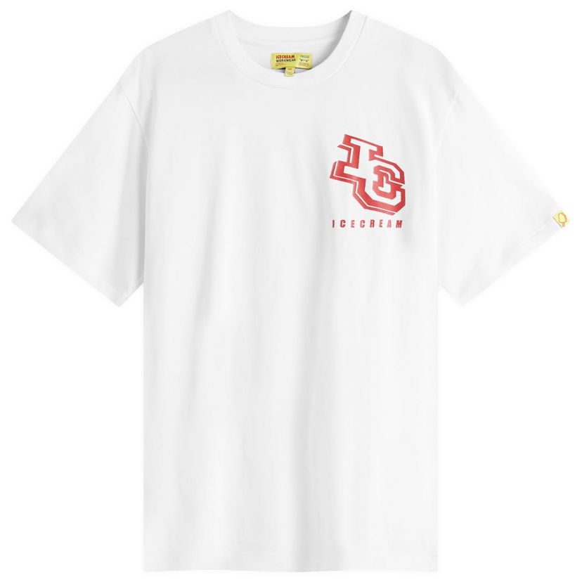 Majica BBC IceCream Workwear T-Shirt, Size Large Bela | ICW25109-WHT