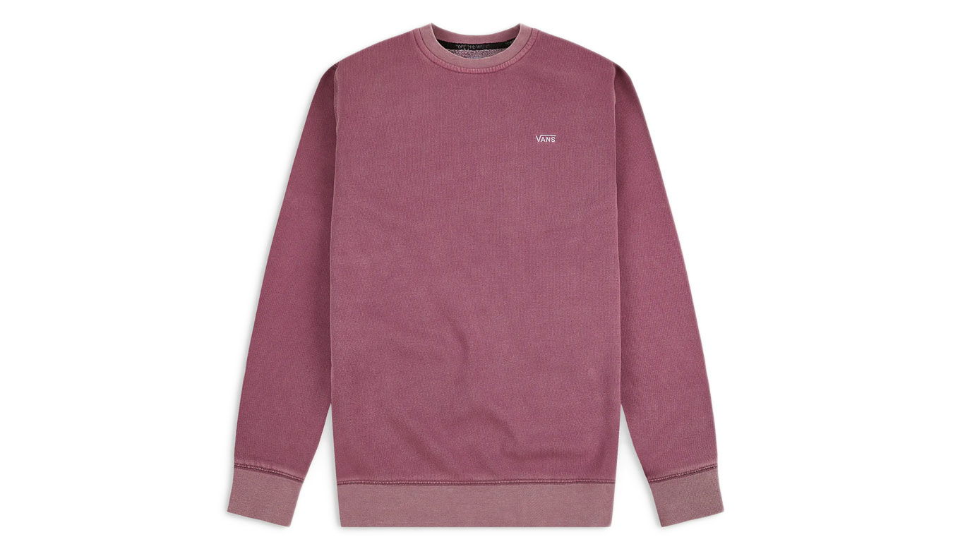 Pulover Vans ComfyCush Washed Crewneck Roza | VN00062TFWA1, 0