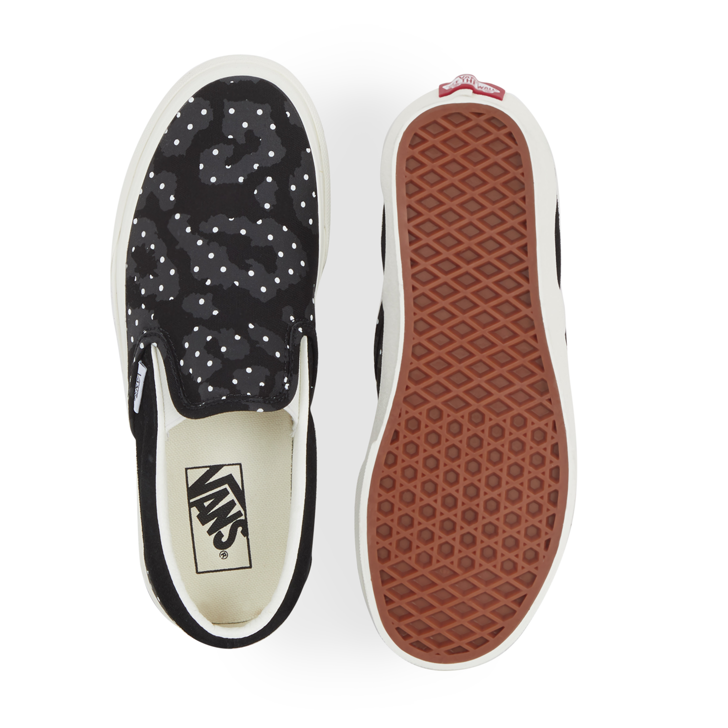 Superge in čevlji Vans Slip-on Leopard Polkadot Črna | VN0A5JMHBA21, 1