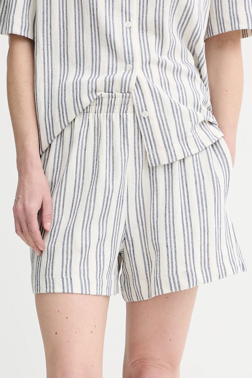 Kratke hlače Samsoe Samsoe Samsoe Samsoe SAKAJA High Waist Shorts Modra | F25200035