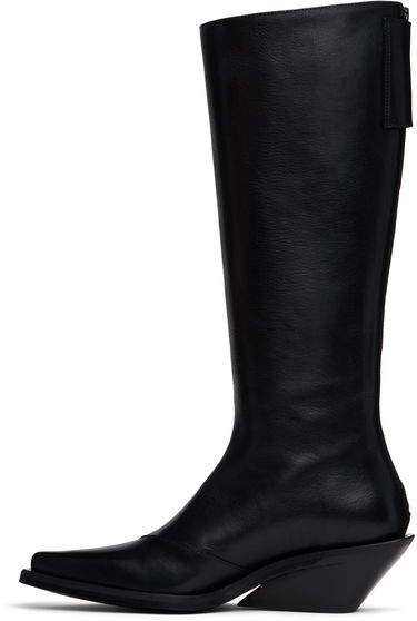 Obleke Ann Demeulemeester Ann Demeulemeester Auke Pointy Tall Boots Črna | 2402-W-R35-LT141-099, 2