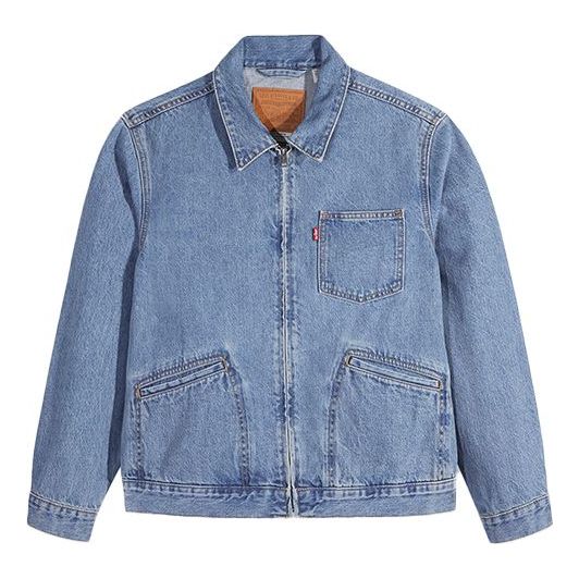 Jakna Levi's Series Lapel Denim Jacket Modra | 28874-0000