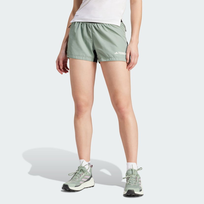 Kratke hlače adidas Performance Terrex Multi Trail Running Zelena | IP4862