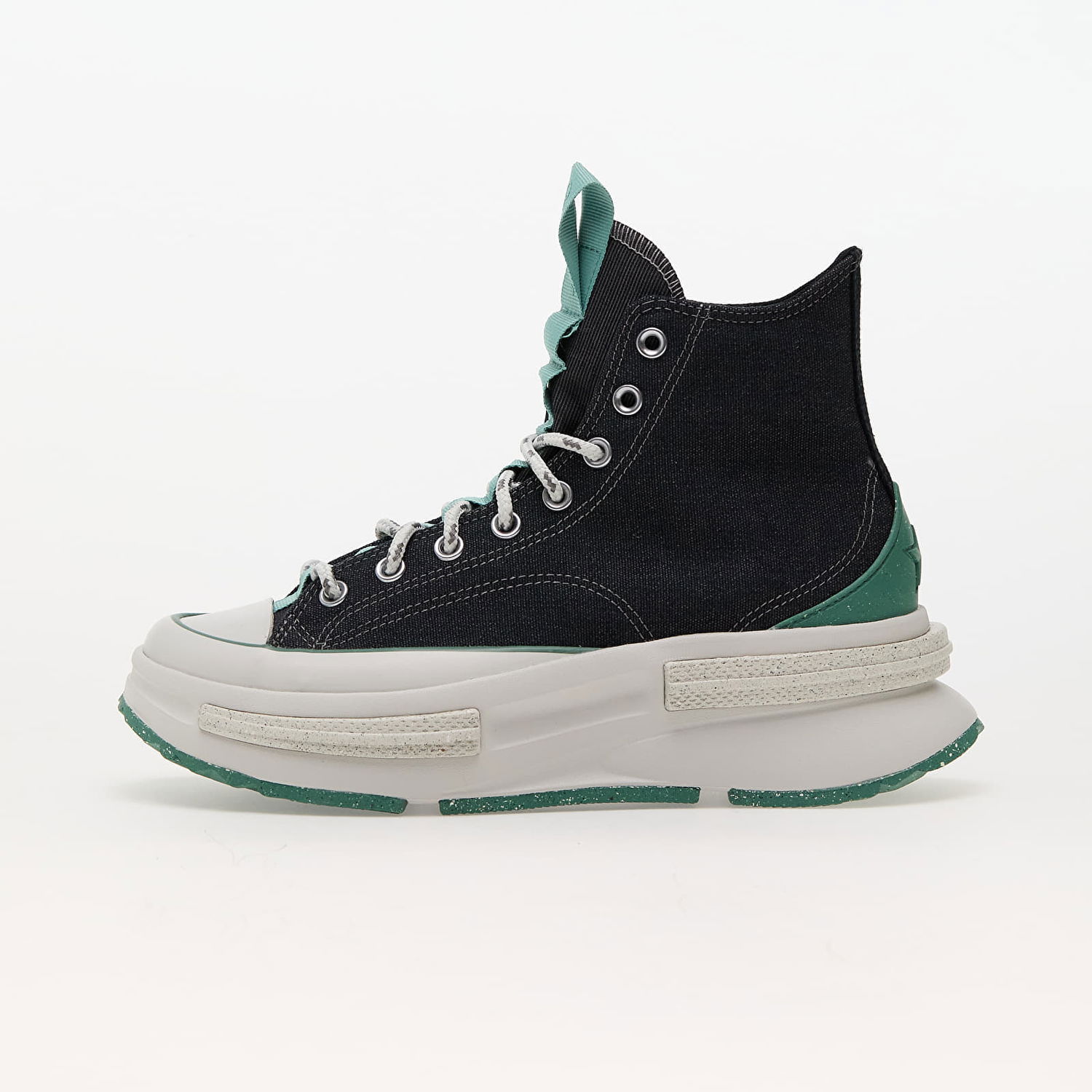 Superge in čevlji Converse Run Star Legacy Cx Platform Mixed Materials Black/ Admiral Elm/ Fossilized Črna | A06496C, 0