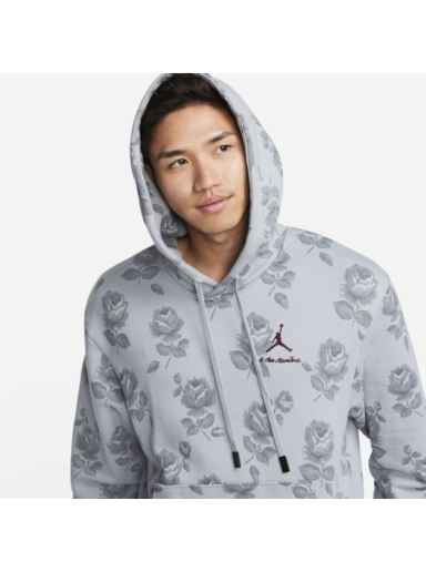 Pulover Jordan A Ma Maniére x Printed Fleece Hoodie Siva | DJ9752-464