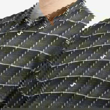 Srajce Universal Works Universal Works Lazy Day Check Shirt, Large Zelena | P31205-OLV, 5