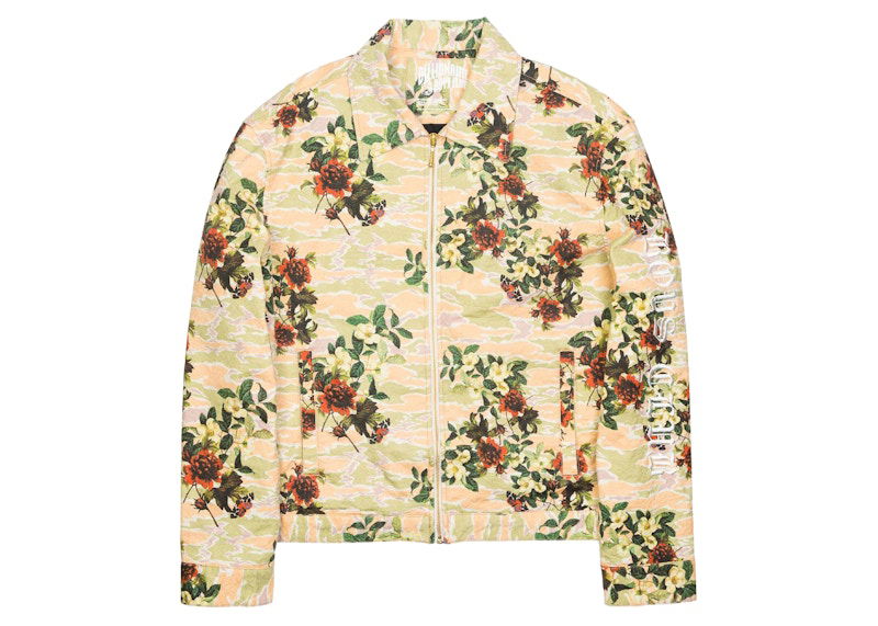 Bomber jakna BILLIONAIRE BOYS CLUB Billionaire Boys Club Rose Bloom Print Zip-Up Jacket Večbarvna | 8812403EGG