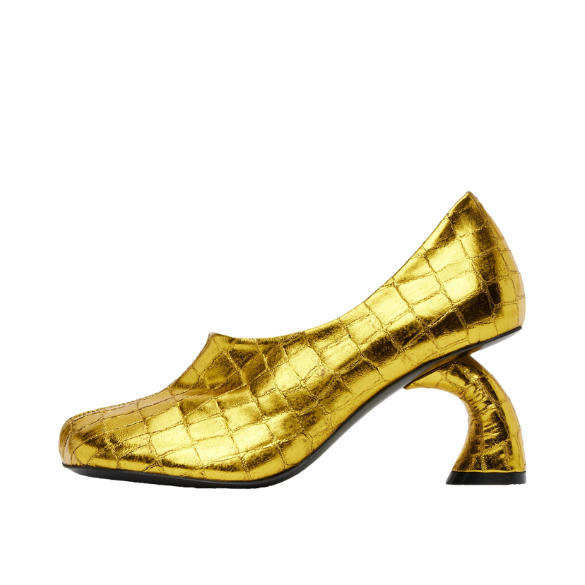 Superge in čevlji Dries Van Noten Dries Van Noten Square Toe Heels Kovinski | WS251-1551-208