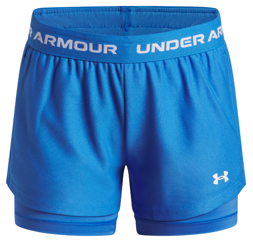 Kratke hlače Under Armour Tech Play Up 2N1 Short Modra | 6004985-402