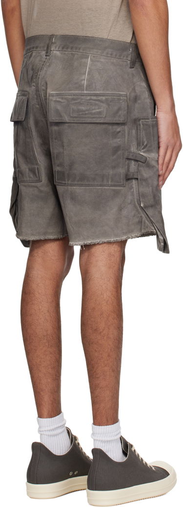 Kratke hlače Rick Owens Rick Owens DRKSHDW Hollywood Stefan Cargo Denim Shorts Siva | DU01E3358 DCF, 2