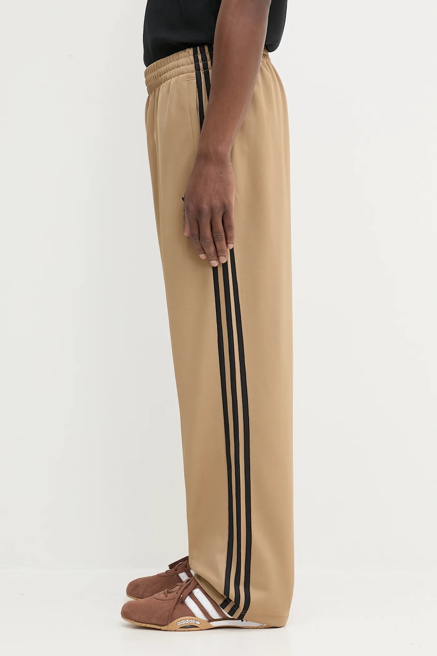 Trenirka adidas Performance Adicolor Firebird Baggy Fit Track Pants Rjava | JY1419, 1