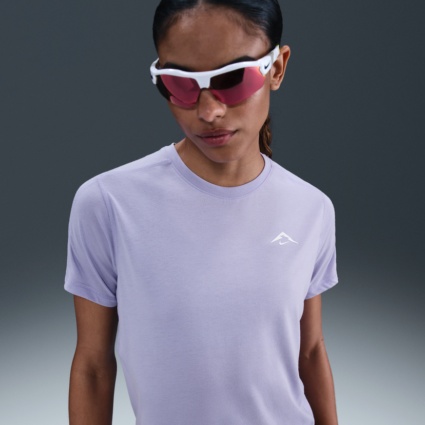 Majica Nike Dri-FIT Trail Short-Sleeve Running T-Shirt Lila | HJ2242-533