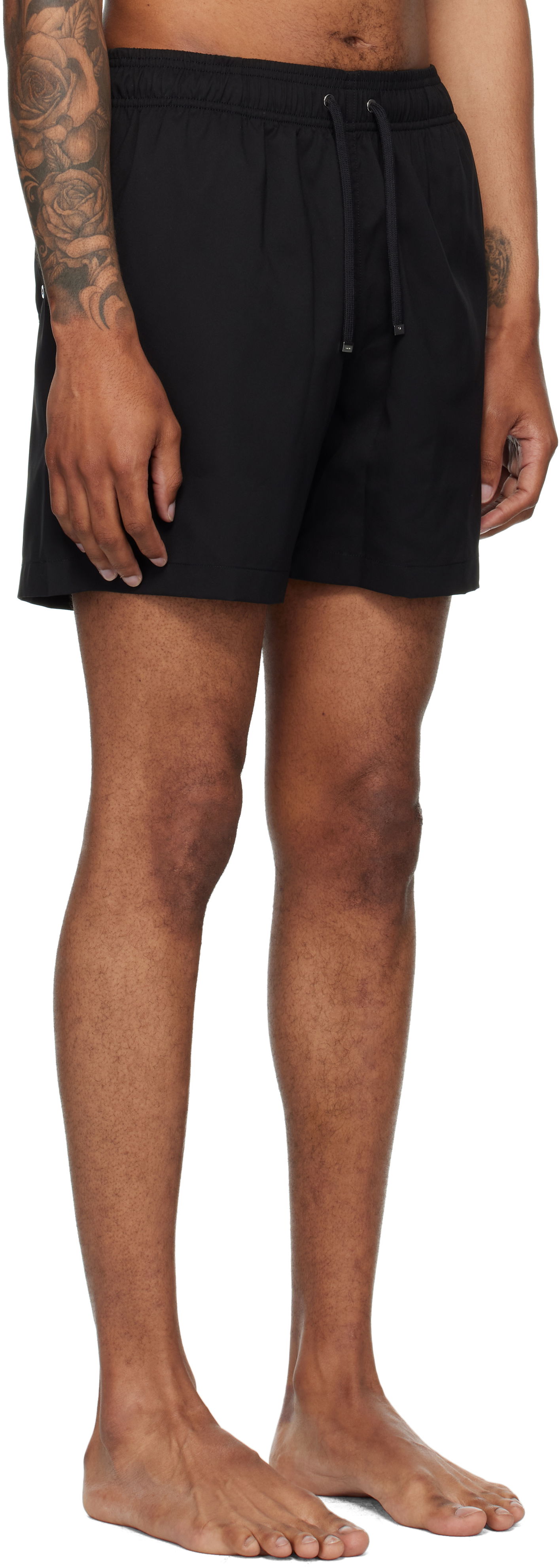 Kopalke AMIRI Core Logo Swim Shorts Črna | AMSWTK1034, 1