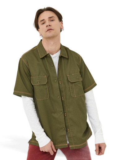 Srajce Dickies Overshirt Zelena | DK0A4Y7LMGR1
