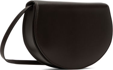Torba za čez ramo The Row The Row Canteen Leather Shoulder Bag Rjava | W1730-L117, 1