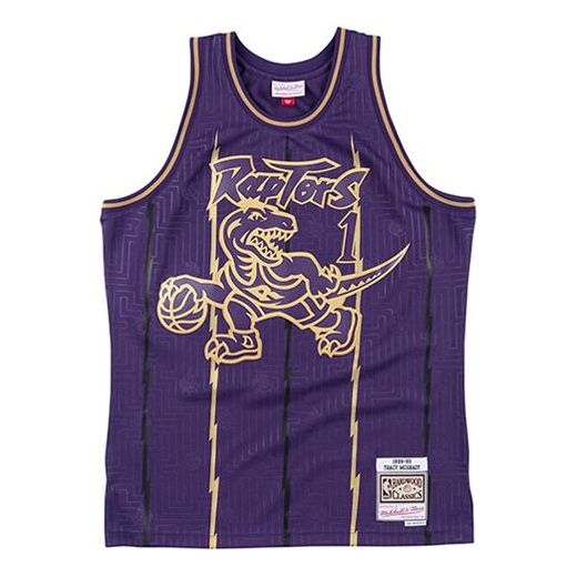 Majica brez rokavov Mitchell & Ness Mitchell & Ness Toronto Raptors Swingman Jersey Lila | SMJYBW19065-TRAPURP99TMC, 0