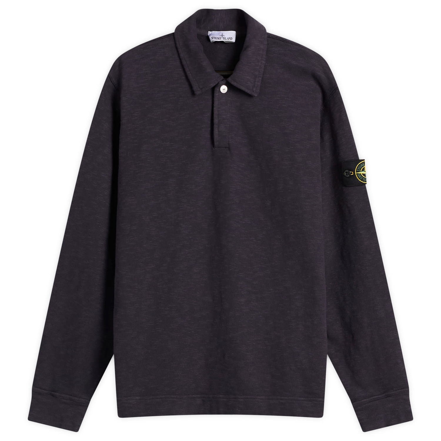 Polo majica Stone Island Brushed Cotton Long Sleeve Polo Shirt, Size Large Mornarica | K2S156100054-V0026, 0