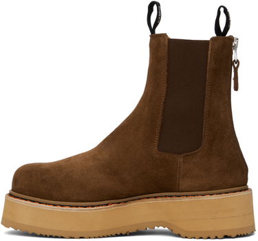 Oblačila R13 R13 Single Stack Chelsea Boots Rjava | R13S0240-07, 2