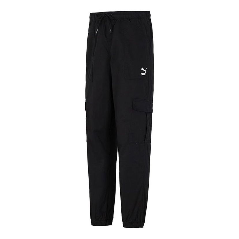 Cargo hlače Puma Woven Cargo Pants Črna | 533101-01