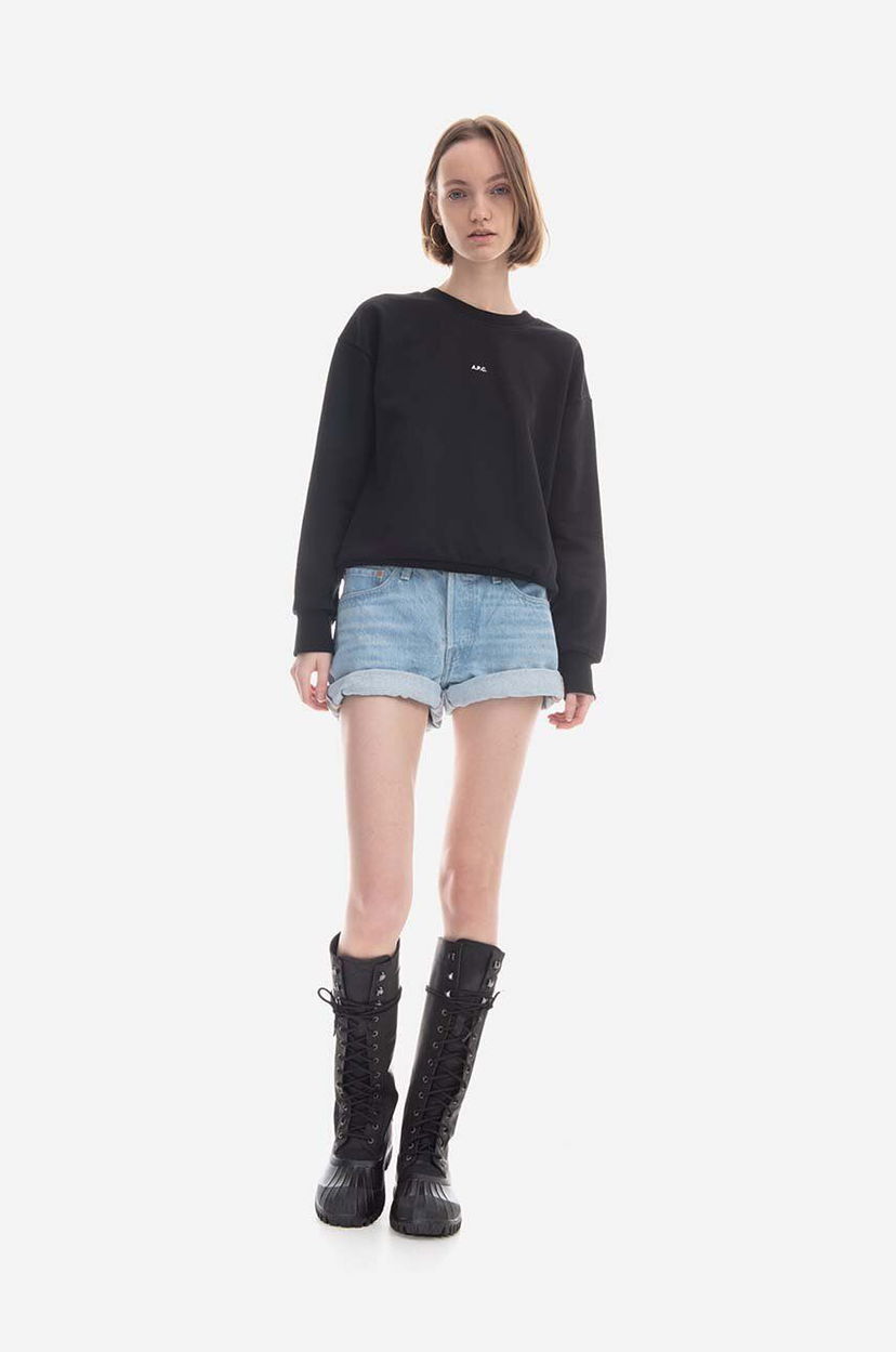 Pulover A.P.C. Annie Sweatshirt Črna | COEIP.F27623