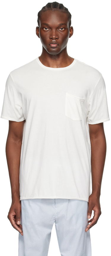 Majica rag & bone Miles Pocket T-Shirt Bela | MBC21PT0236N23, 0