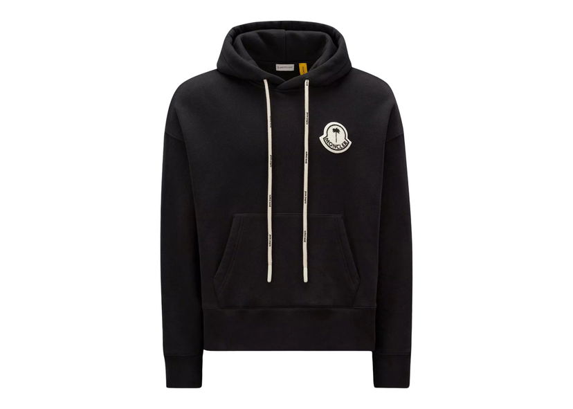 Pulover Moncler x Palm Angels Logo Hoodie Črna | H209L8G00007M2513999