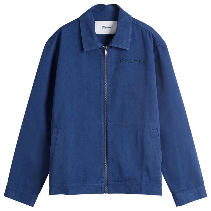 Bomber jakna Palmes Palmes Tower Zip Jacket Modra | P50-0017-677