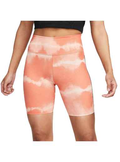 Kratke hlače Nike Biker Shorts Dri-FIT One Luxe Oranžna | do7814-827