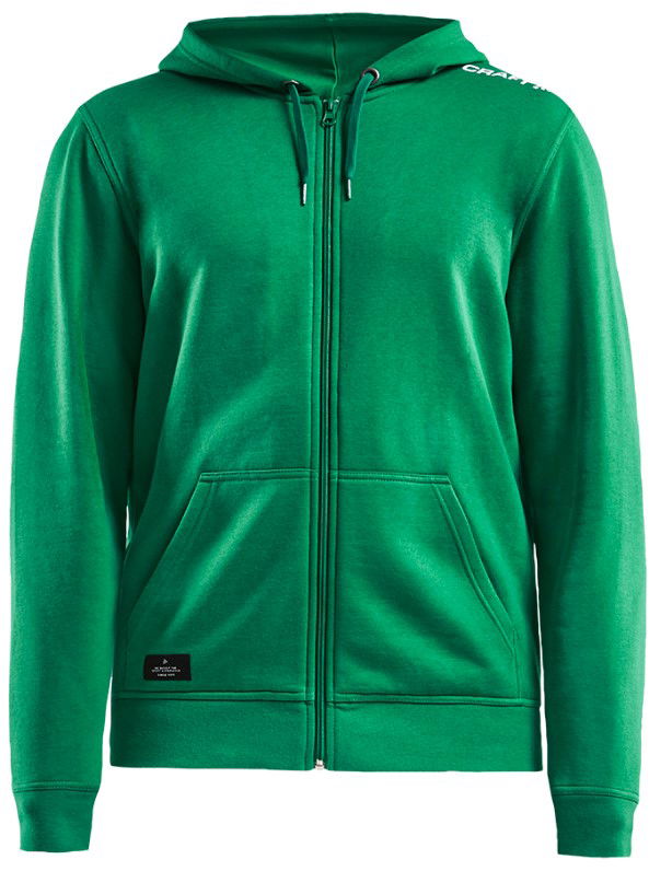 Pulover Craft Hoodie Zelena | 1908905-651000