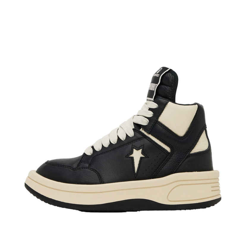 Superge in čevlji Rick Owens DRKSHDW Black & White Converse Edition Turbowpn Črna | DC02BX945 CA03R0