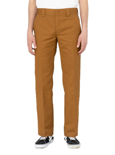 Hlače Dickies 873 Slim Straight Work Trousers Rjava | 0A4XK9
