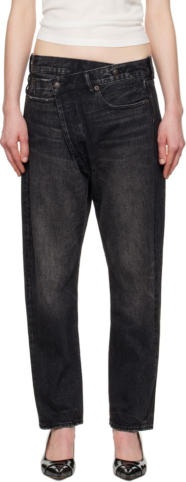 Kavbojke R13 R13 Crossover Jeans Črna | R13W2048-D274A, 0