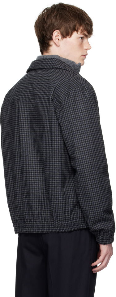 Jakna A.P.C. A.P.C. Gilbert Houndstooth Jacket Mornarica | WOARZ-M32018, 2