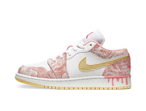 Omejena izdaja Jordan Air Jordan 1 Low GS "Strawberry Ice Cream" Roza | CW7104-601