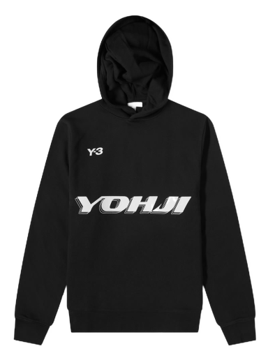 Pulover Y-3 Graphic Hoody Črna | HT4732