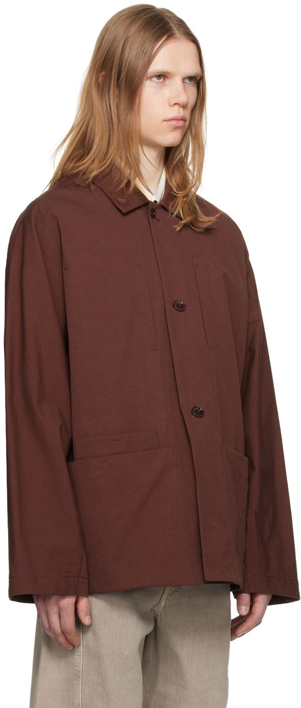 Jakna LEMAIRE Lemaire Single Breasted Jacket Rjava | OW1075 LF1220, 1