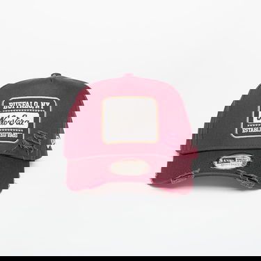 Kapa New Era New Era 9FORTY A-Frame Patch Distressed Cap Bordo | 60691085, 0
