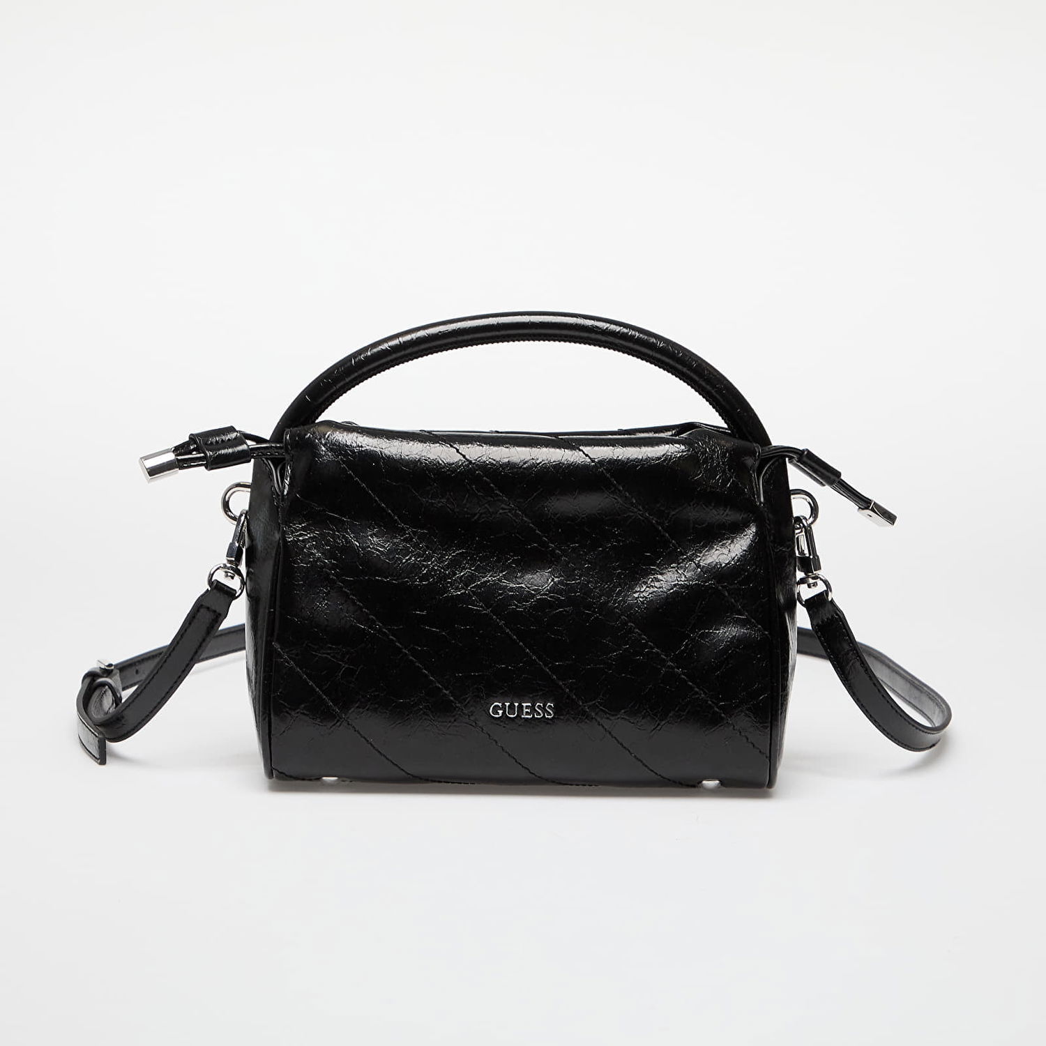 Torba za čez ramo GUESS GUESS Amys Drawstring Crossbody Bag Črna | HWMY9659160-BLA, 0