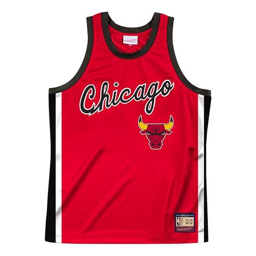Majica brez rokavov Mitchell & Ness Chicago Bulls Jersey Rdeča | TTNKLG18056-CBU-S-CAR75