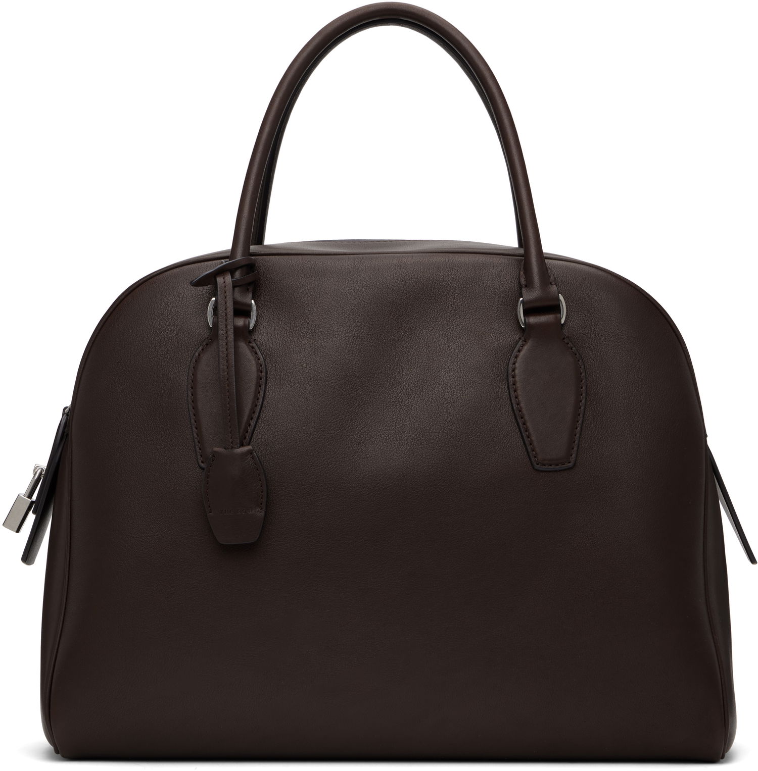 Potovalna torba The Row The Row India 12.00 Leather Handbag Rjava | W1595-L72, 0