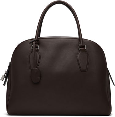 Potovalna torba The Row The Row India 12.00 Leather Handbag Rjava | W1595-L72, 0