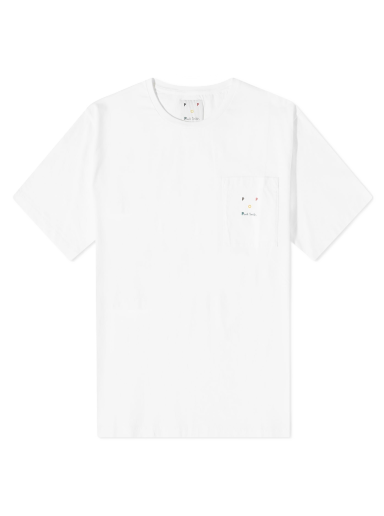 Majica Pop Trading Company x Paul Smith Embroidered Tee Bela | M1R-139Y-KP3909