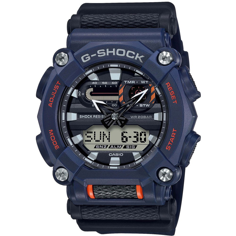 Ure CASIO G-Shock Mornarica | GA-900-2AER, 0