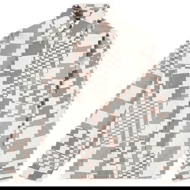 Srajce ERL Checkerboard Canvas Shirt Večbarvna | ERL08J010-BKW, 0