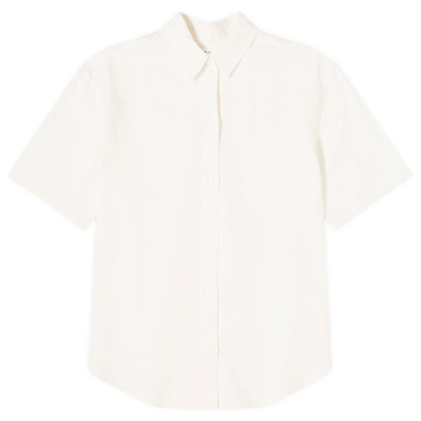 Srajce Samsoe Samsoe Samsøe Samsøe Salarika Linen Shirt, Size X-Small Bela | F24200081-110606TCX