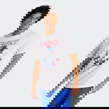 Majica adidas Performance Graphic Handball Climacool Tee Bela | JN1306, 4