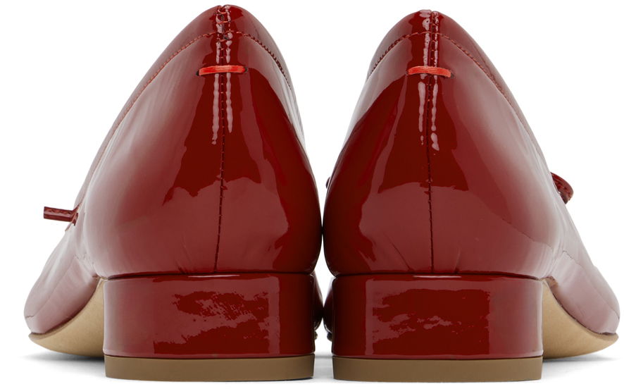 Obleke Aeyde Aeyde Darya Ballerina Flats Rdeča | A11-FL-GLVR25BL16-FW24-985-048, 1