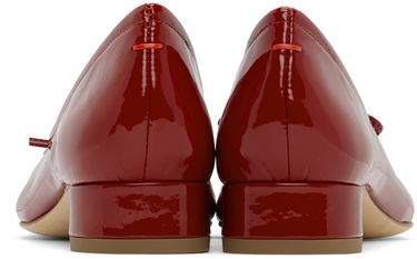 Obleke Aeyde Aeyde Darya Ballerina Flats Rdeča | A11-FL-GLVR25BL16-FW24-985-048, 1